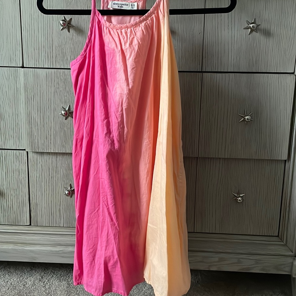Abercrombie kids Sherbet colored sundress